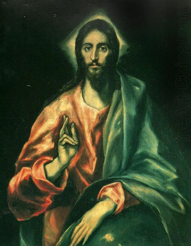 the saviour, El Greco